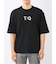 綿100% ロゴプリント クルーネック半袖Tシャツ