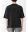 綿100% ロゴプリント クルーネック半袖Tシャツ