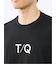 綿100% ロゴプリント クルーネック半袖Tシャツ