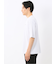 綿100% ロゴ刺繍 クルーネック半袖Tシャツ