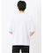 綿100% ロゴ刺繍 クルーネック半袖Tシャツ