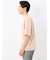 綿100% ロゴ刺繍 クルーネック半袖Tシャツ