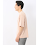 綿100% ロゴ刺繍 クルーネック半袖Tシャツ