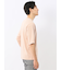 綿100% ロゴ刺繍 クルーネック半袖Tシャツ
