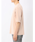 綿100% ロゴ刺繍 クルーネック半袖Tシャツ