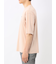綿100% ロゴ刺繍 クルーネック半袖Tシャツ