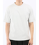 ダブルフェイス ポンチ クルーネック半袖Tシャツ