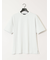 ダブルフェイス ポンチ クルーネック半袖Tシャツ