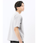 ダブルフェイス ポンチ クルーネック半袖Tシャツ