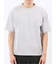 ダブルフェイス ポンチ クルーネック半袖Tシャツ