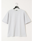 ダブルフェイス ポンチ クルーネック半袖Tシャツ