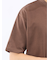 ダブルフェイス ポンチ クルーネック半袖Tシャツ