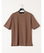 ダブルフェイス ポンチ クルーネック半袖Tシャツ
