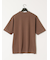 ダブルフェイス ポンチ クルーネック半袖Tシャツ