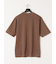 ダブルフェイス ポンチ クルーネック半袖Tシャツ