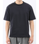 ダブルフェイス ポンチ クルーネック半袖Tシャツ