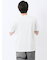 【DRESS T-SHIRT】綿ストレッチ スロープネック半袖Tシャツ