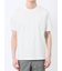 【DRESS T-SHIRT】綿ストレッチ スロープネック半袖Tシャツ