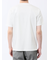 【DRESS T-SHIRT】綿ストレッチ スロープネック半袖Tシャツ
