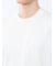 【DRESS T-SHIRT】綿ストレッチ スロープネック半袖Tシャツ