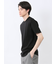【DRESS T-SHIRT】綿ストレッチ スロープネック半袖Tシャツ