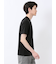 【DRESS T-SHIRT】綿ストレッチ スロープネック半袖Tシャツ