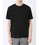 【DRESS T-SHIRT】綿ストレッチ スロープネック半袖Tシャツ
