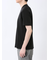 【DRESS T-SHIRT】綿ストレッチ スロープネック半袖Tシャツ