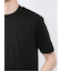 【DRESS T-SHIRT】綿ストレッチ スロープネック半袖Tシャツ