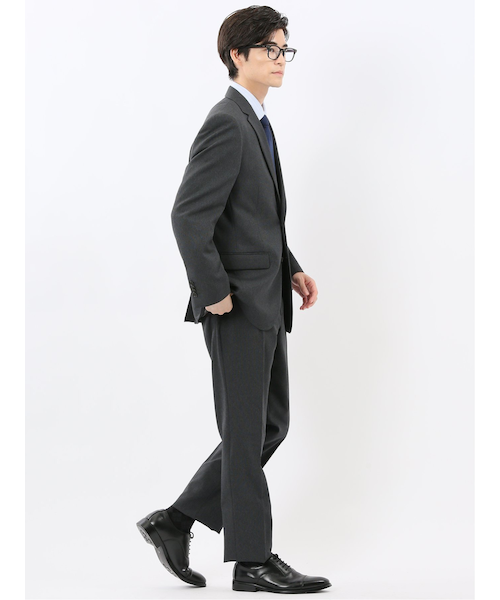 タカキューネイビーストライプウォッシャブルサマースーツAB6 ビジネスページ スーツ 春夏: | TAKA-Q ONLINE SHOP／タカキュー