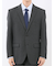 ストレッチウォッシャブル レギュラーフィット 2ボタン2ピーススーツ 組織グレー