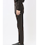 クロスストレッチ スリムパンツ ヘリンボン