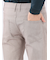 クロスストレッチ スリムパンツ ヘリンボン