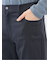 クロスストレッチ スリムパンツ ヘリンボン