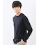 【DRESS T-SHIRT】シルケットスムス スロープネック 長袖Tシャツ
