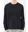 【DRESS T-SHIRT】シルケットスムス スロープネック 長袖Tシャツ