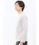 【DRESS T-SHIRT】シルケットスムス モックネック 長袖Tシャツ