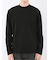 【DRESS T-SHIRT】シルケットスムス モックネック 長袖Tシャツ