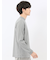 【DRESS T-SHIRT】シルケットスムス モックネック 長袖Tシャツ