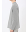 【DRESS T-SHIRT】シルケットスムス モックネック 長袖Tシャツ