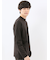 【DRESS T-SHIRT】シルケットスムス モックネック 長袖Tシャツ