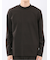 【DRESS T-SHIRT】シルケットスムス モックネック 長袖Tシャツ