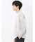 ソロナ天竺 クルーネック 長袖Tシャツ