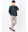 ソロナ天竺 クルーネック 長袖Tシャツ