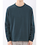 ソロナ天竺 クルーネック 長袖Tシャツ