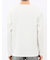 千鳥ジャガード クルーネック長袖Tシャツ