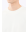千鳥ジャガード クルーネック長袖Tシャツ
