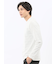 リンクスボーダージャガード クルーネック長袖Tシャツ