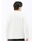 リンクスボーダージャガード クルーネック長袖Tシャツ