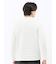 リンクスボーダージャガード クルーネック長袖Tシャツ